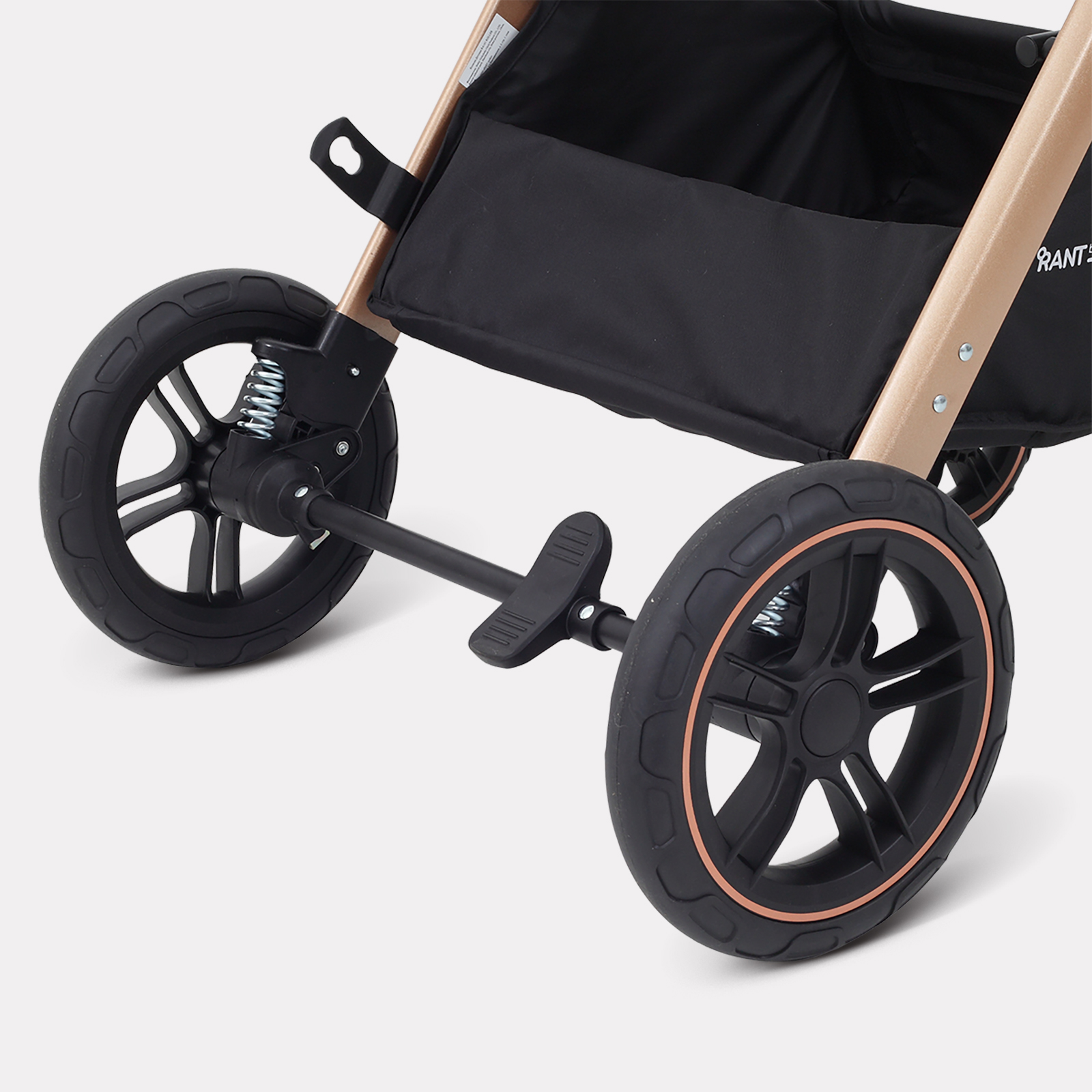 Коляска трансформер Rant Basic Roller Gold 2в1, olive зеленый - фото 20