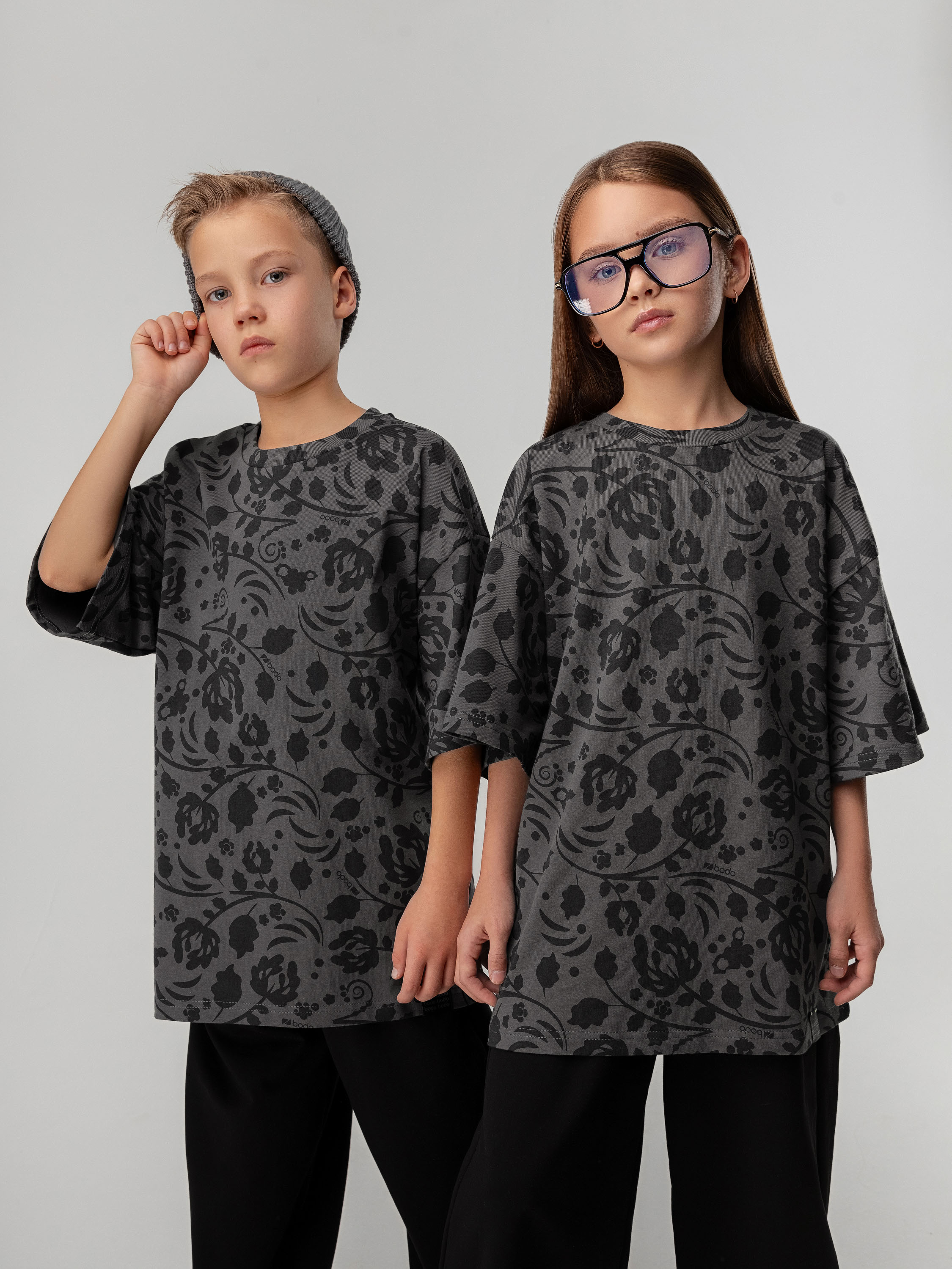 Футболка Bodo 36-145MU_серый - фото 2