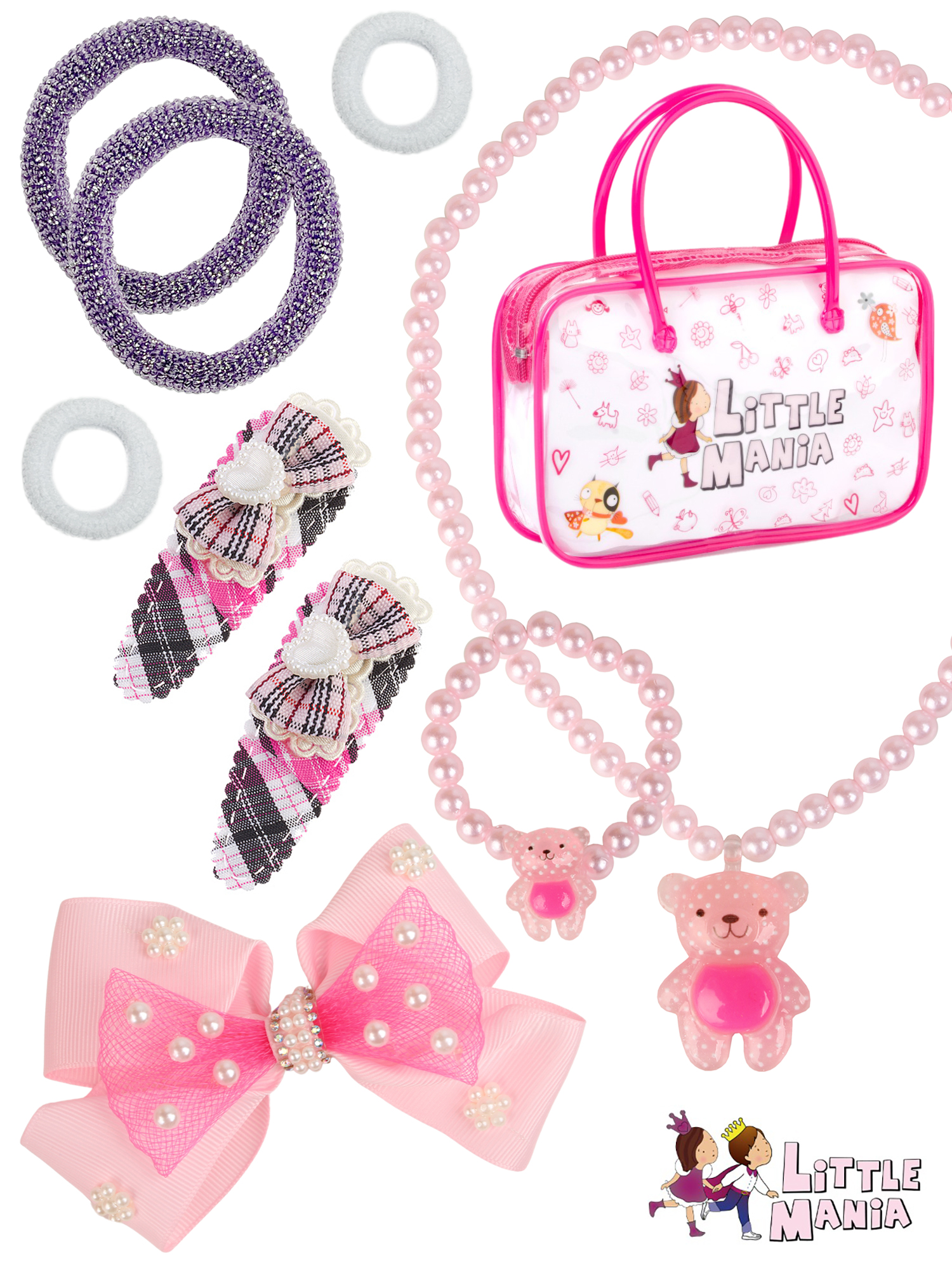 Набор аксессуаров для девочки Little Mania LMSET4-013-Oaklee - фото 1