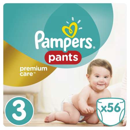 Трусики Pampers Premium Care 3 (6-11 кг) 56 шт.