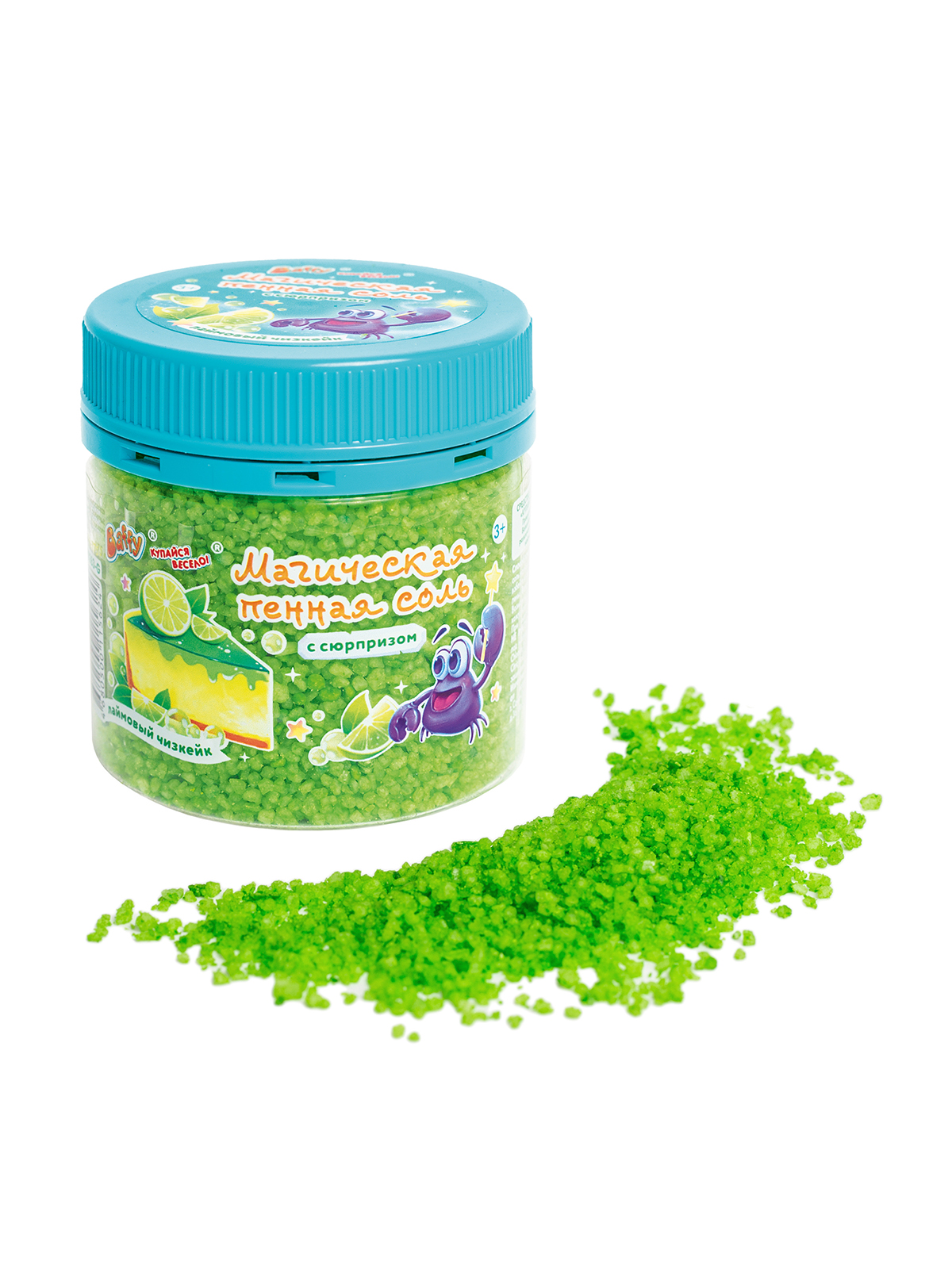 Соль для ванн Baffy зеленая - фото 1