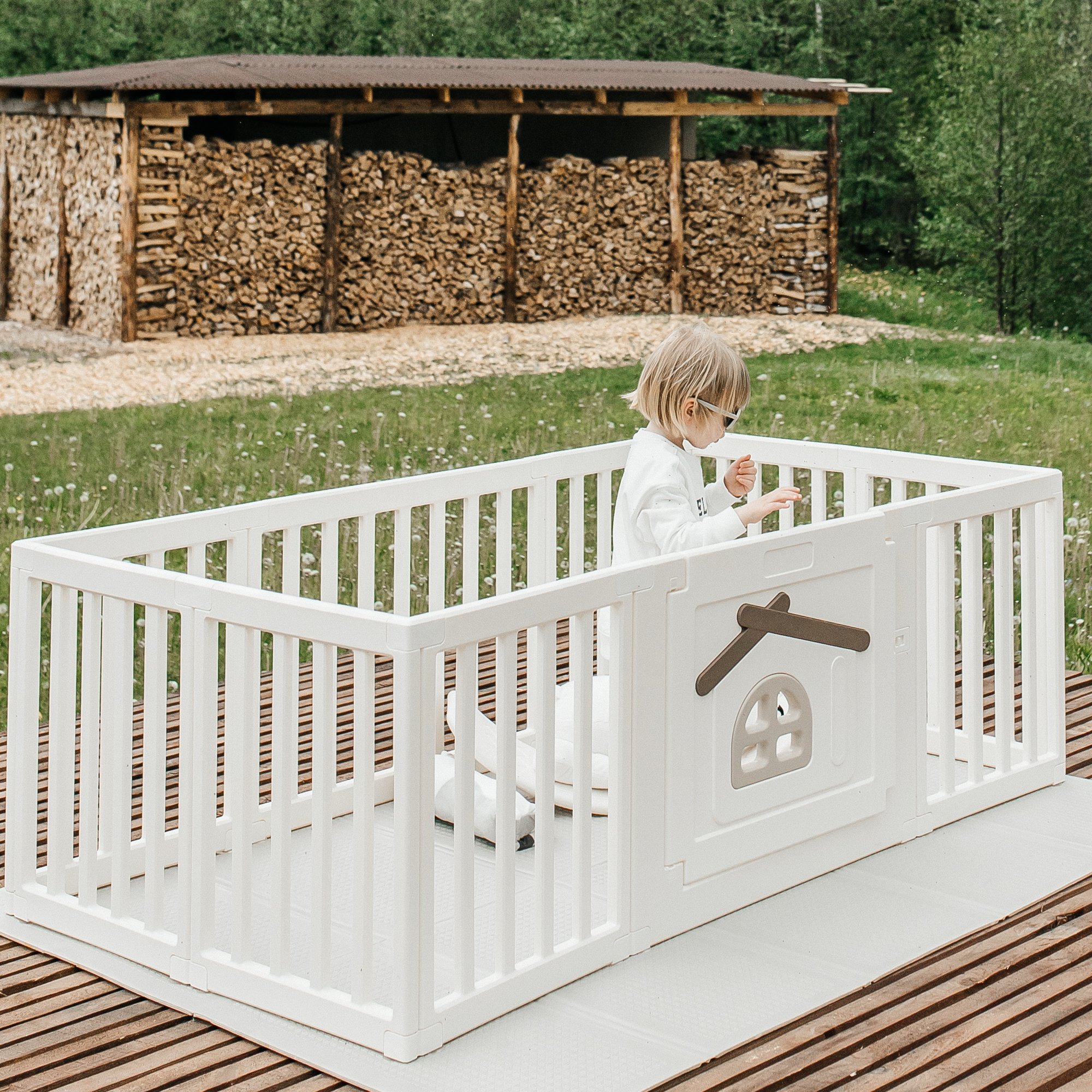 Манеж ширма UNIX Kids Tree House PPCL10CL - фото 14