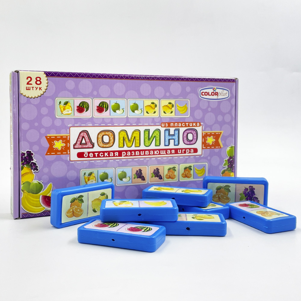 Настольная игра Colorplast Домино - фото 5