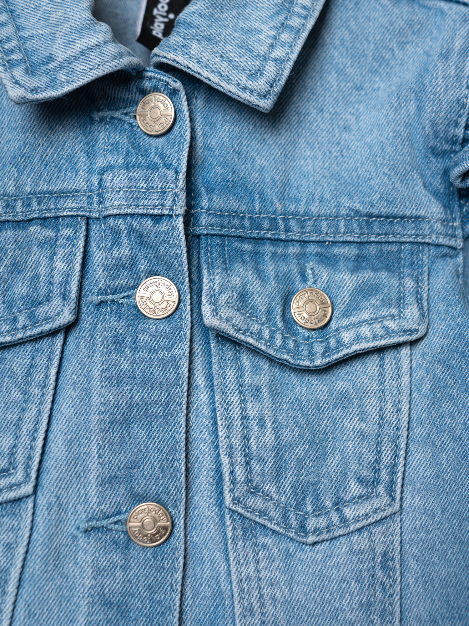 Куртка джинсовая PlayToday 12622001 - фото 9