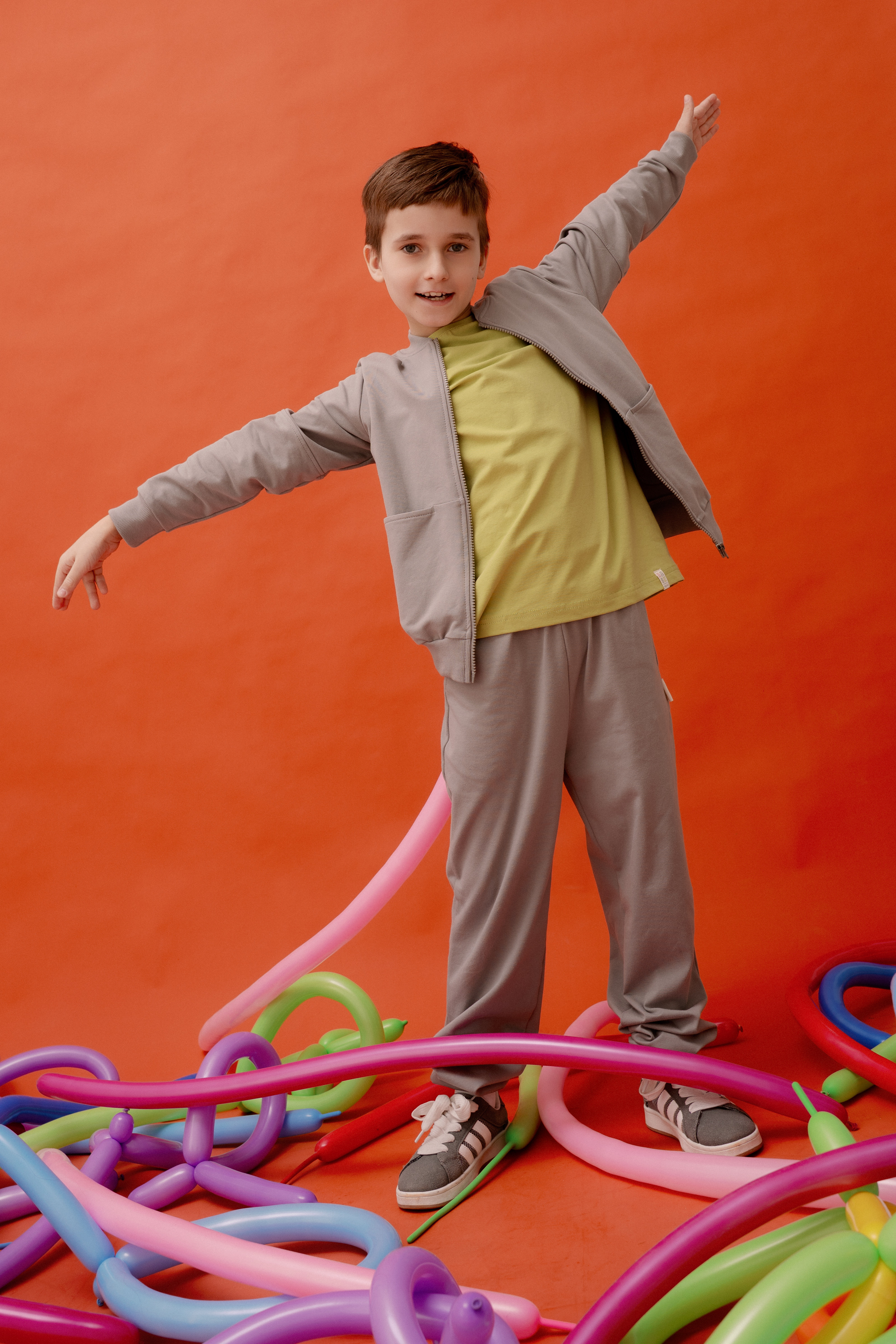 Брюки MINIDINO B-KT-Brk-103/0Брюки джоггеры Base 2.0 акула детские - фото 2