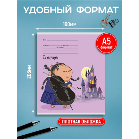 Тетрадь Prof-Press линейка 12 лист. 10 шт.