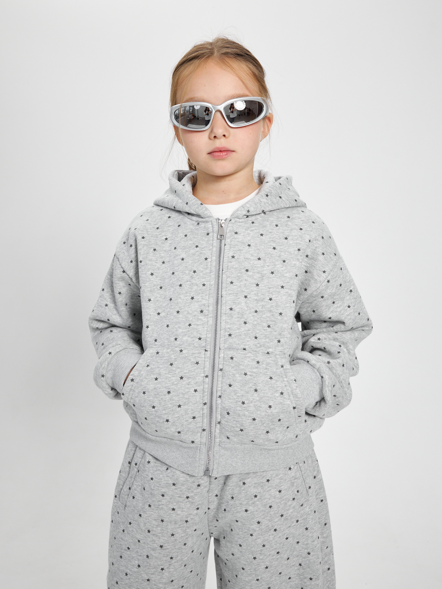 Толстовка и брюки Crimea Baby STAR_grey - фото 12