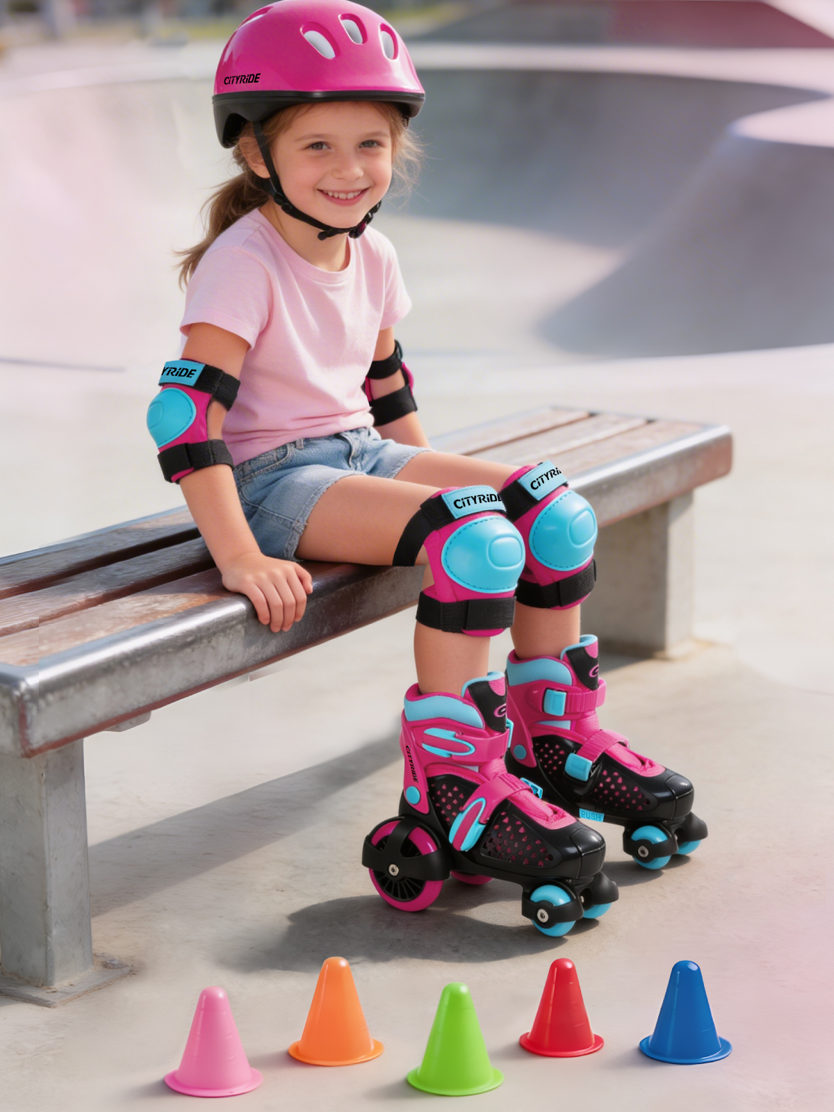 Роликовые коньки CITYRIDE XS 26-29 - фото 6