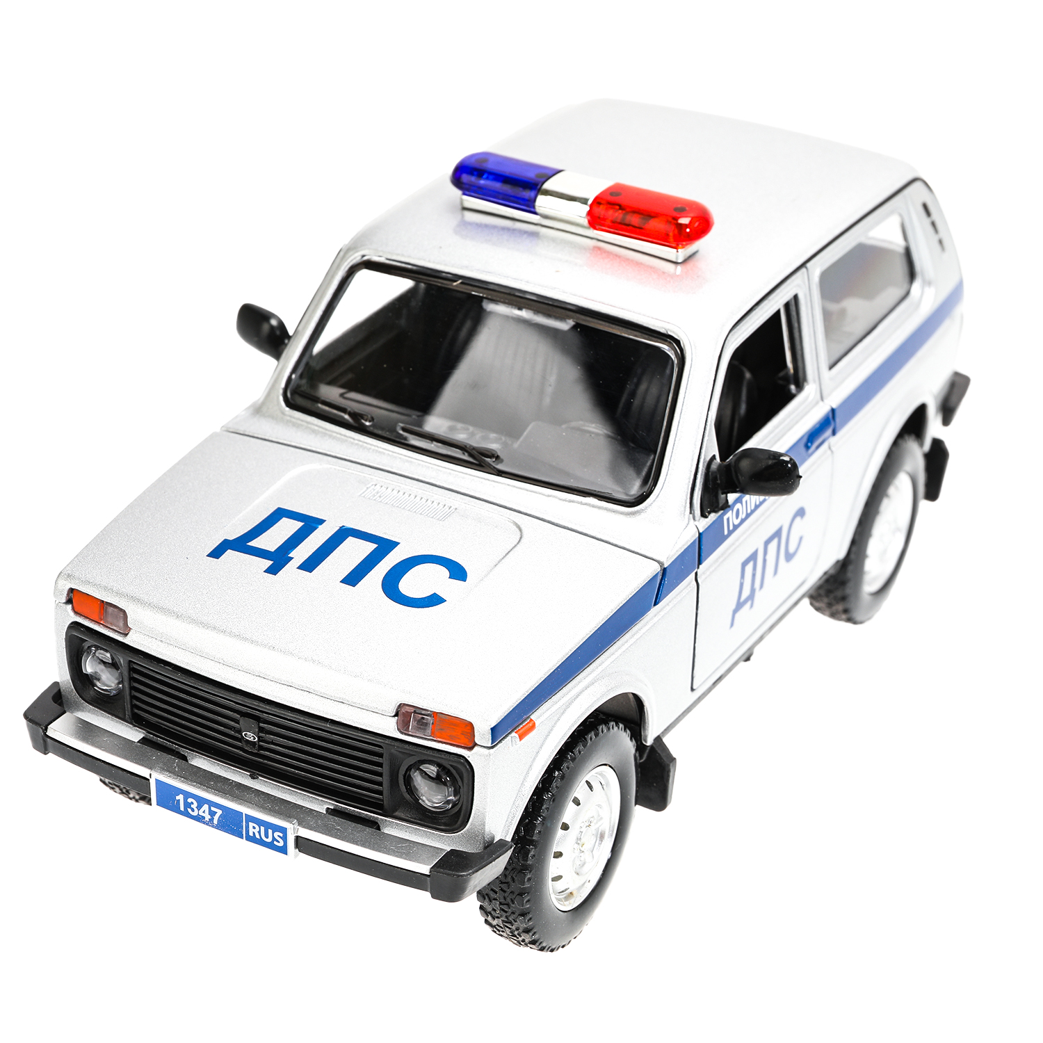 Полицейская машина Технопарк LADA 1:18 380112 - фото 9