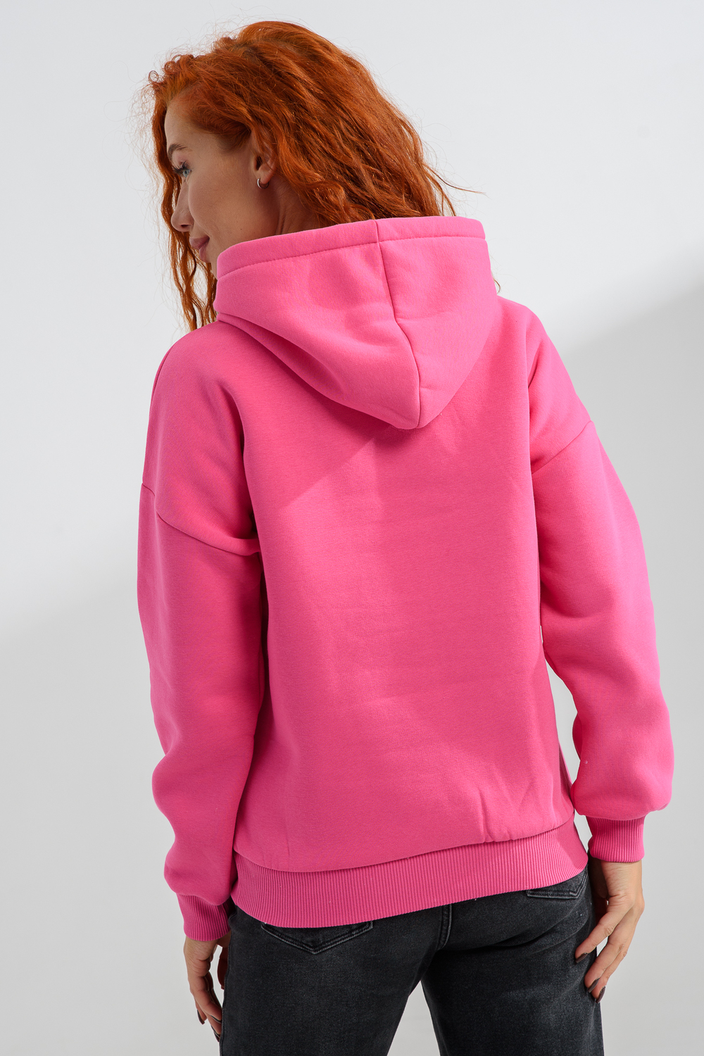 Худи Натали Суслова 8565 розовый+лабубу - фото 2