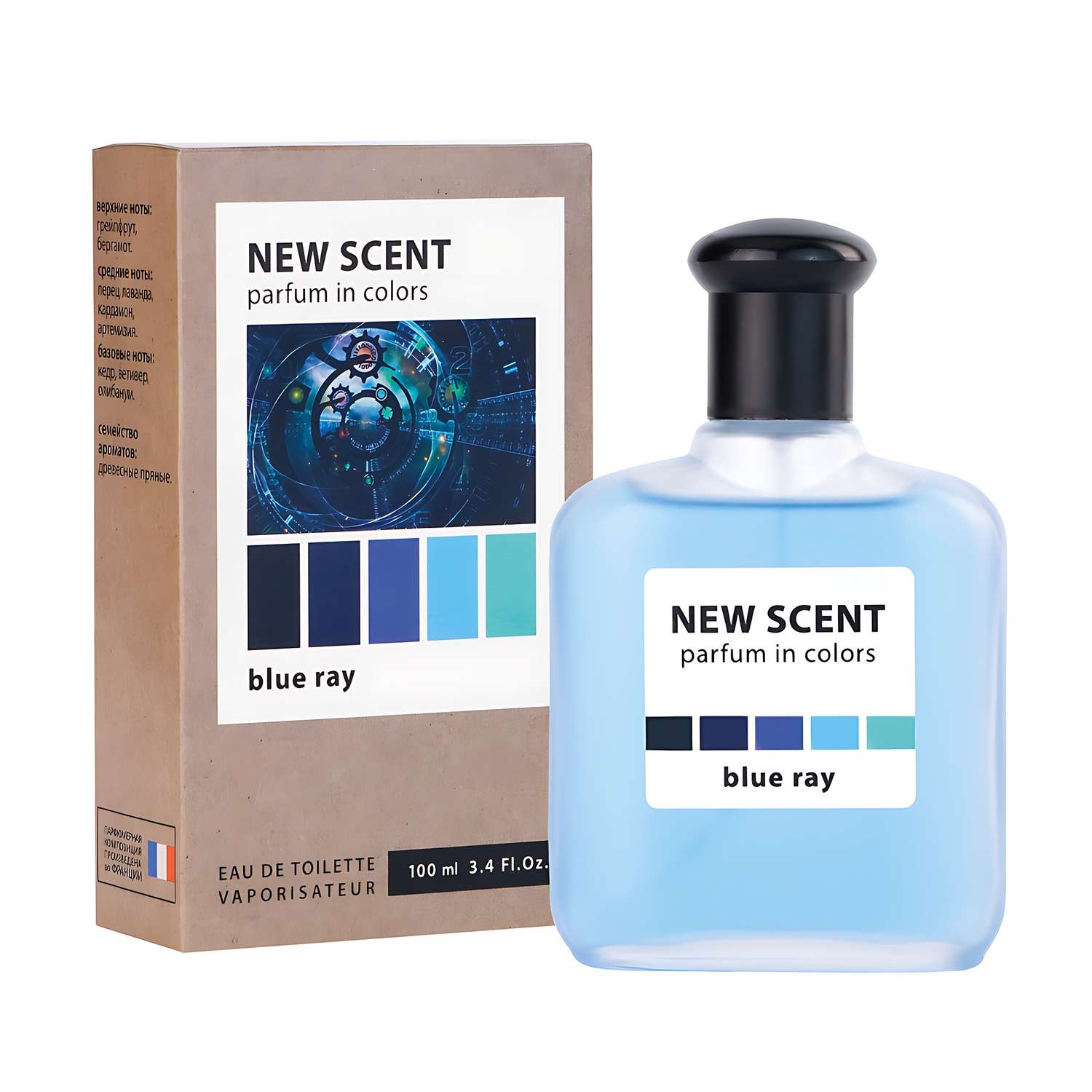 Туалетная вода DELTA HOME New Scent Blue Ray for men 100мл - фото 1