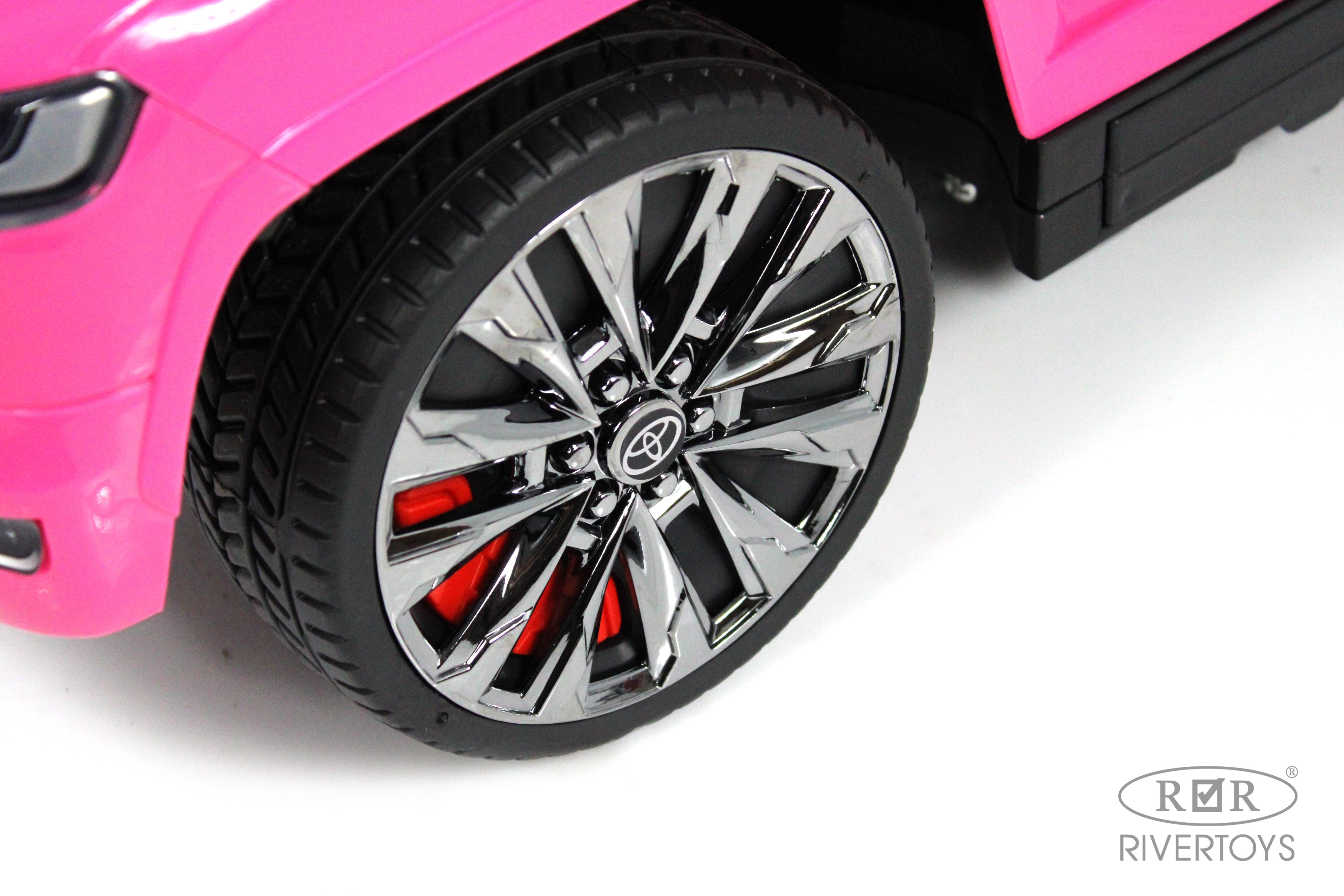 Каталка RIVERTOYS Z002ZZ-B-PINK розовый - фото 12