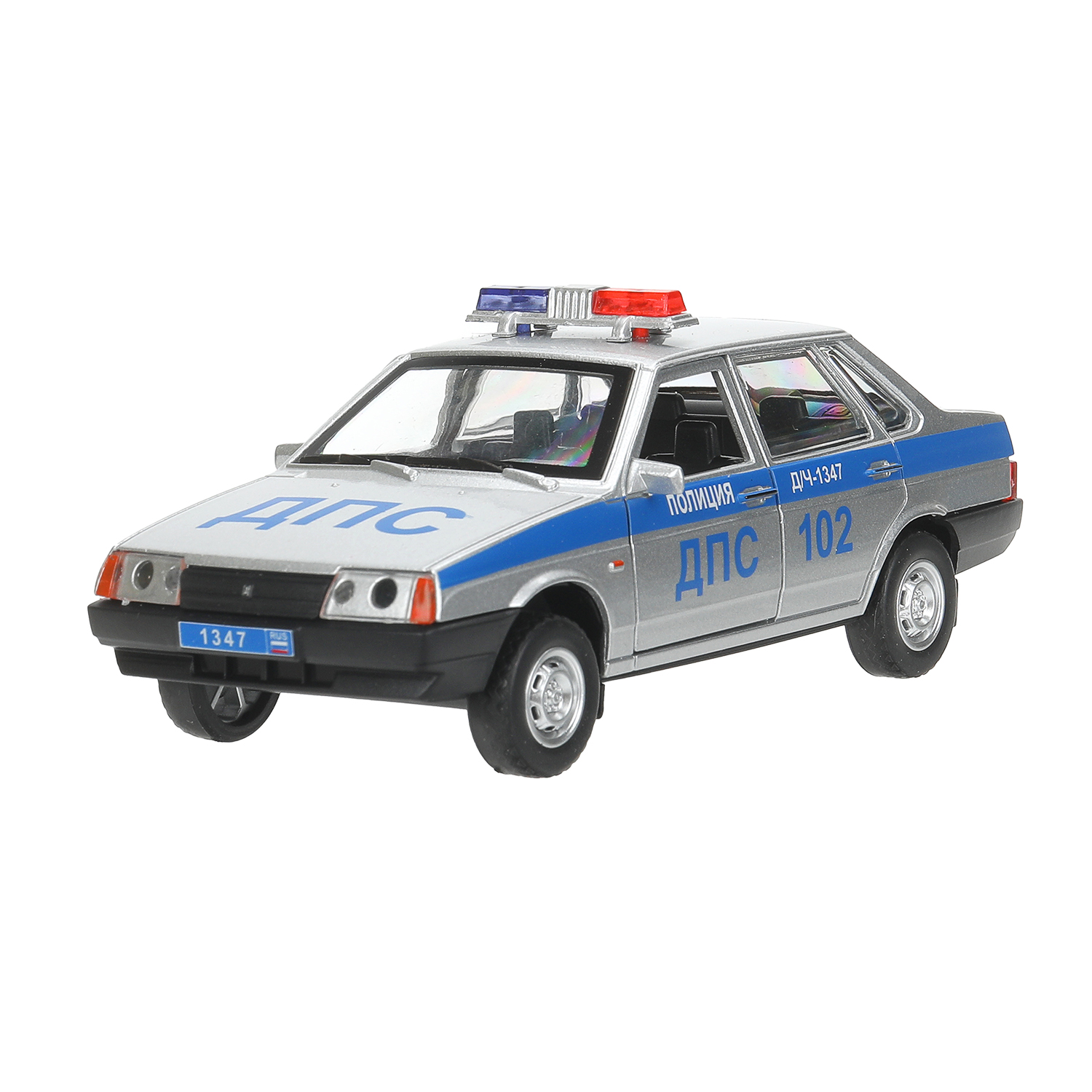 Полицейская машина Технопарк LADA Ваз 21099 394968 - фото 4