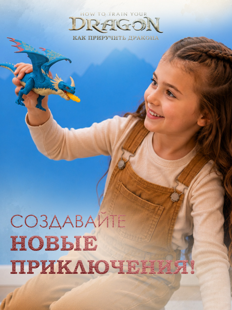 Игровой набор Dragons How to Train Your Dragon Дракон Громгильда в сражении - фото 10