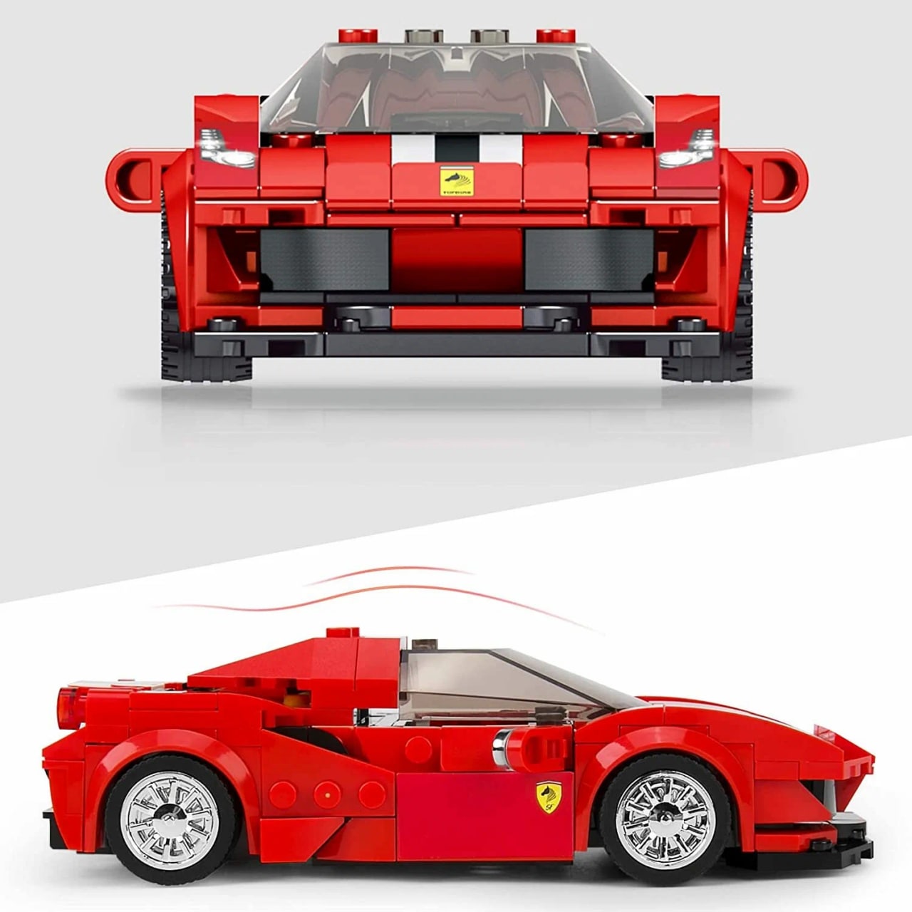Конструктор Mould King Ferrari 488 блочный - фото 8