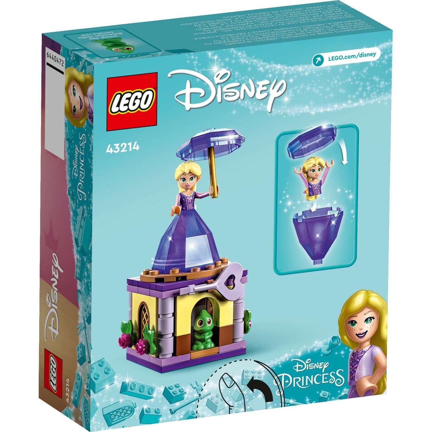 Конструктор LEGO Disney Princess Вращающаяся Рапунцель 89 дет. - фото 7