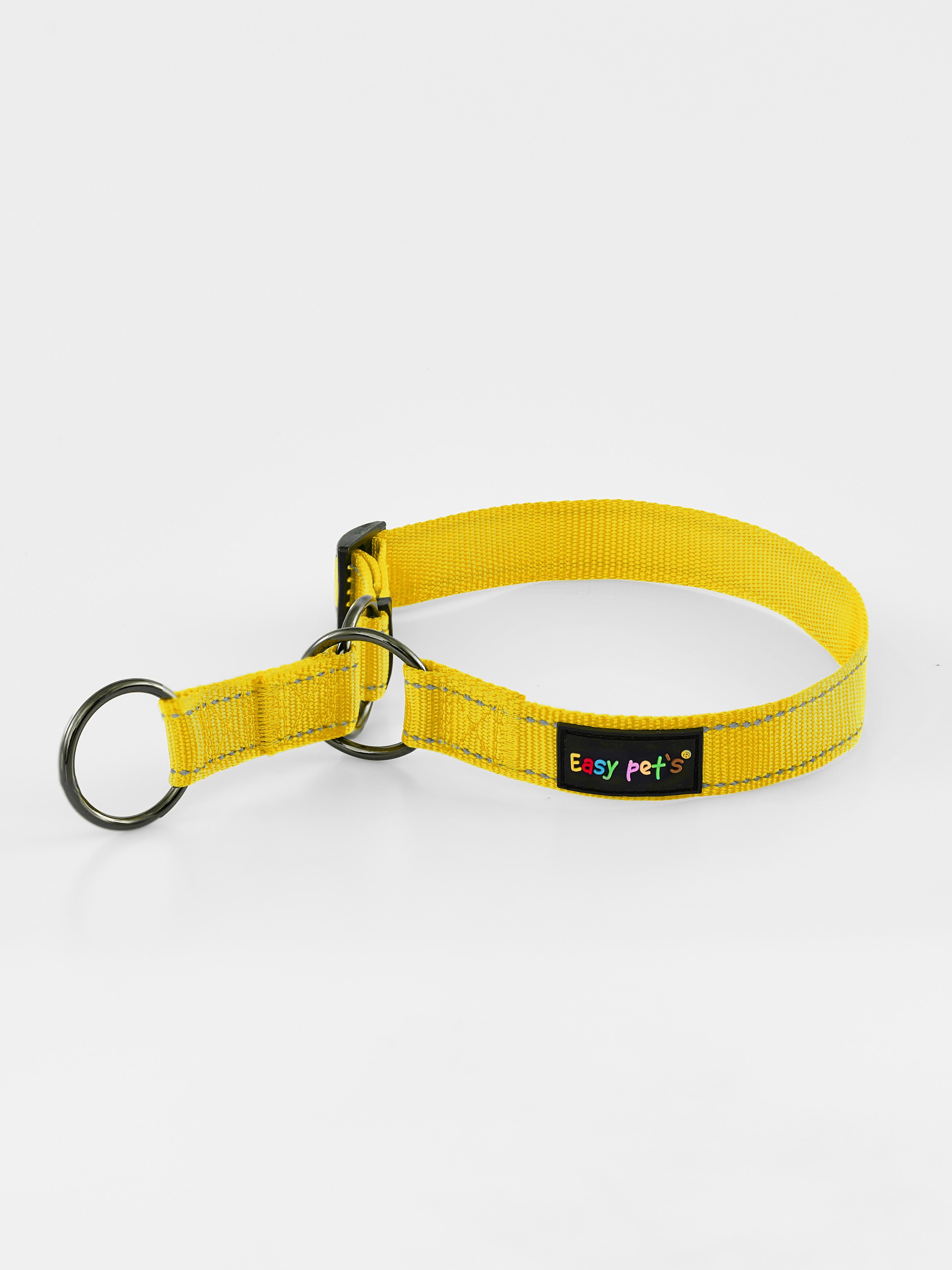 Ошейник для собак Easy Pets 5013 Half-choke collar желтый р-р S 30-40см - фото 11