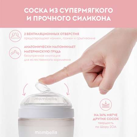Набор для кормления Mombella Anti-Colic 120 мл 4 шт.