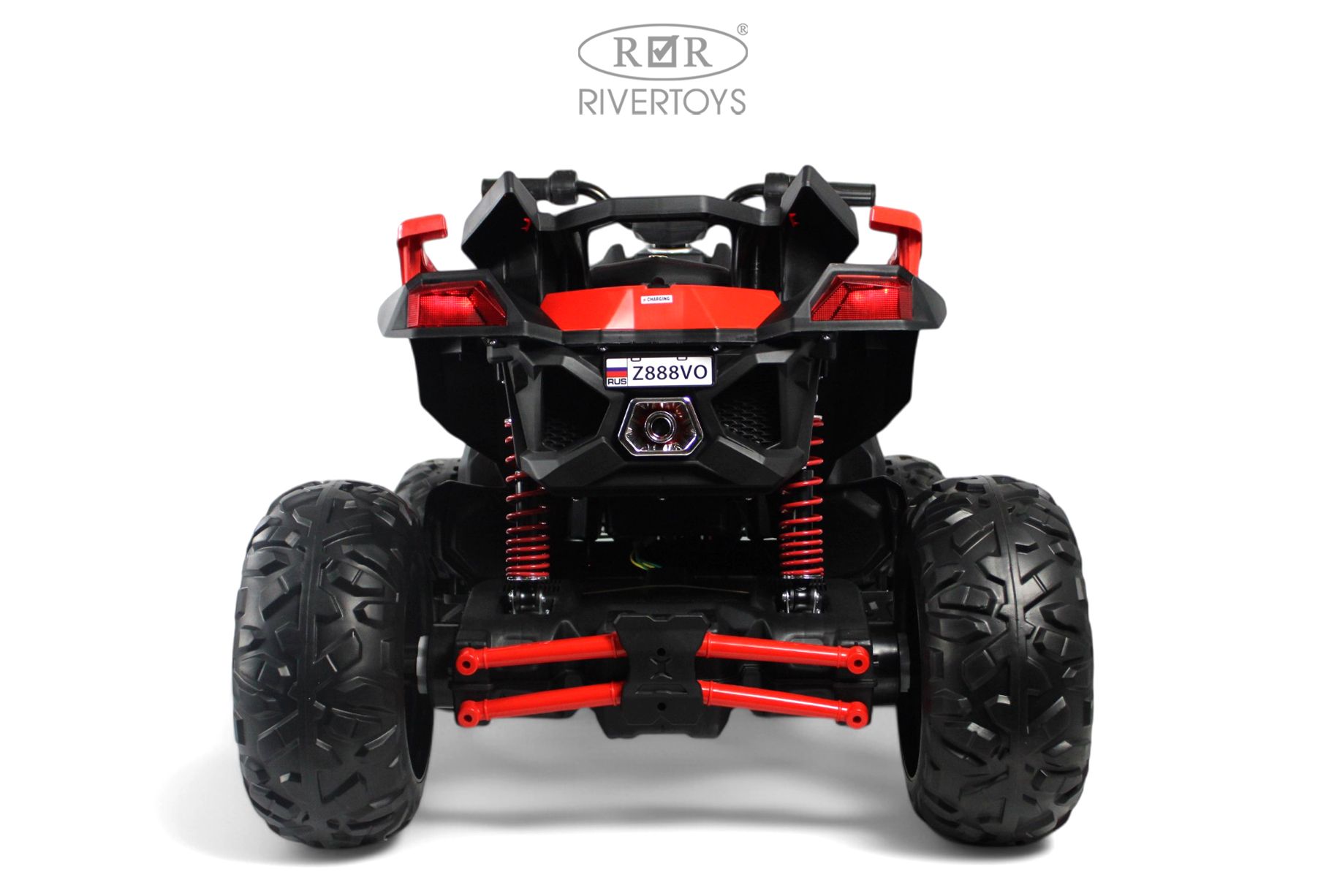 Электромобиль RIVERTOYS Z888VO-RED С пультом ДУ - фото 2
