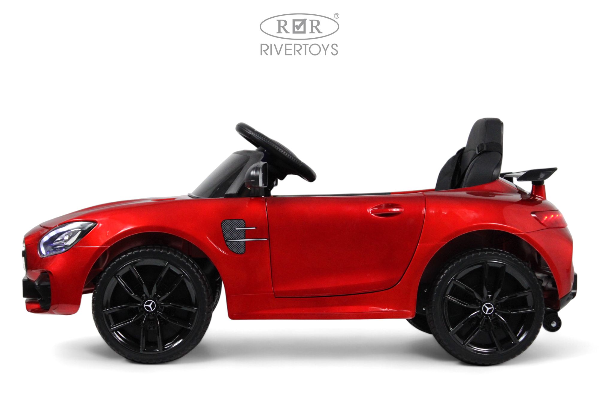 Электромобиль RIVERTOYS Mercedes X777XX-AMG-RED-GLANEC С пультом ДУ - фото 17