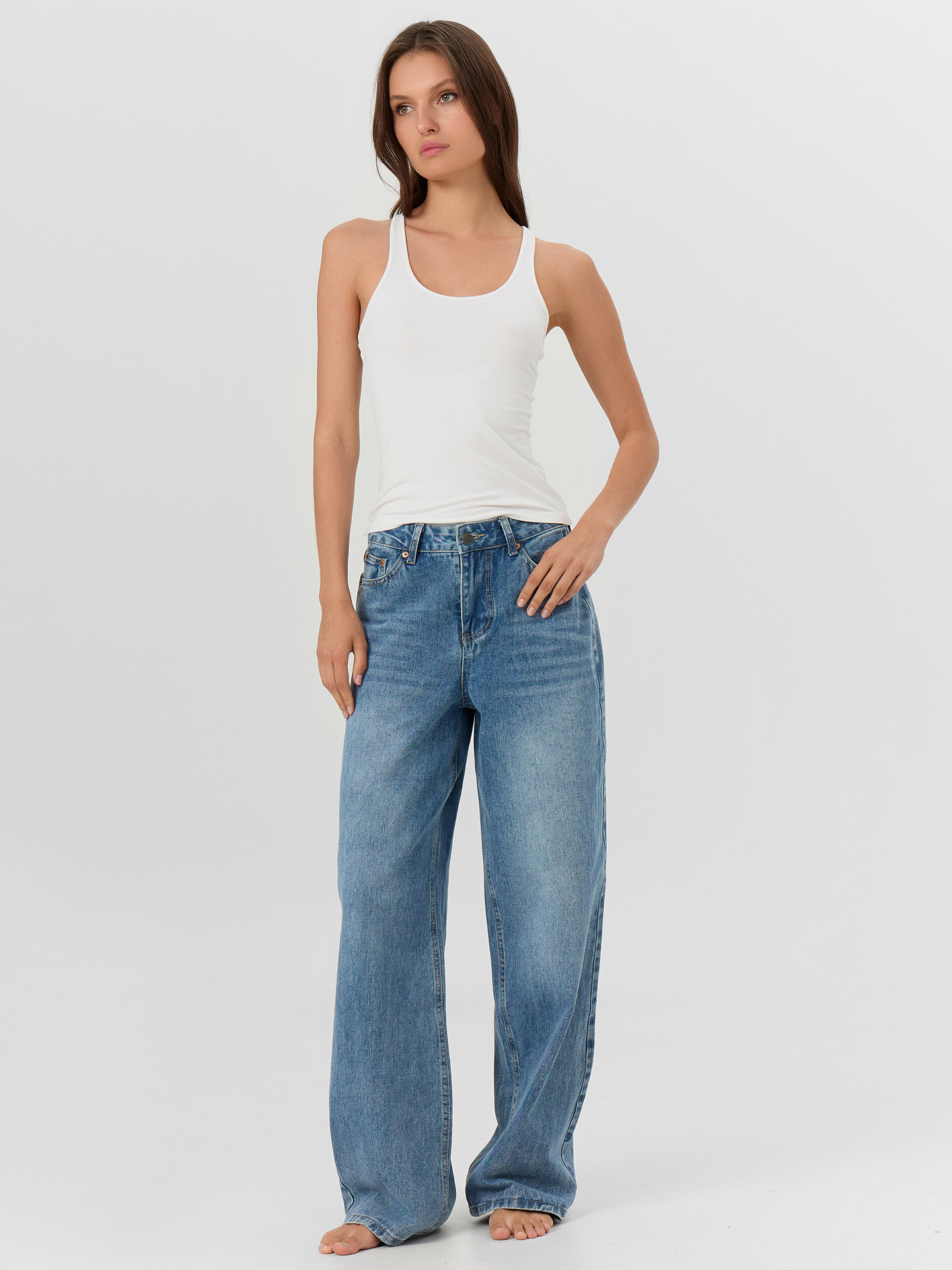 Джинсы Mark Formelle (Марк Формэль) 2025-1DTW301h-2/синий - фото 8