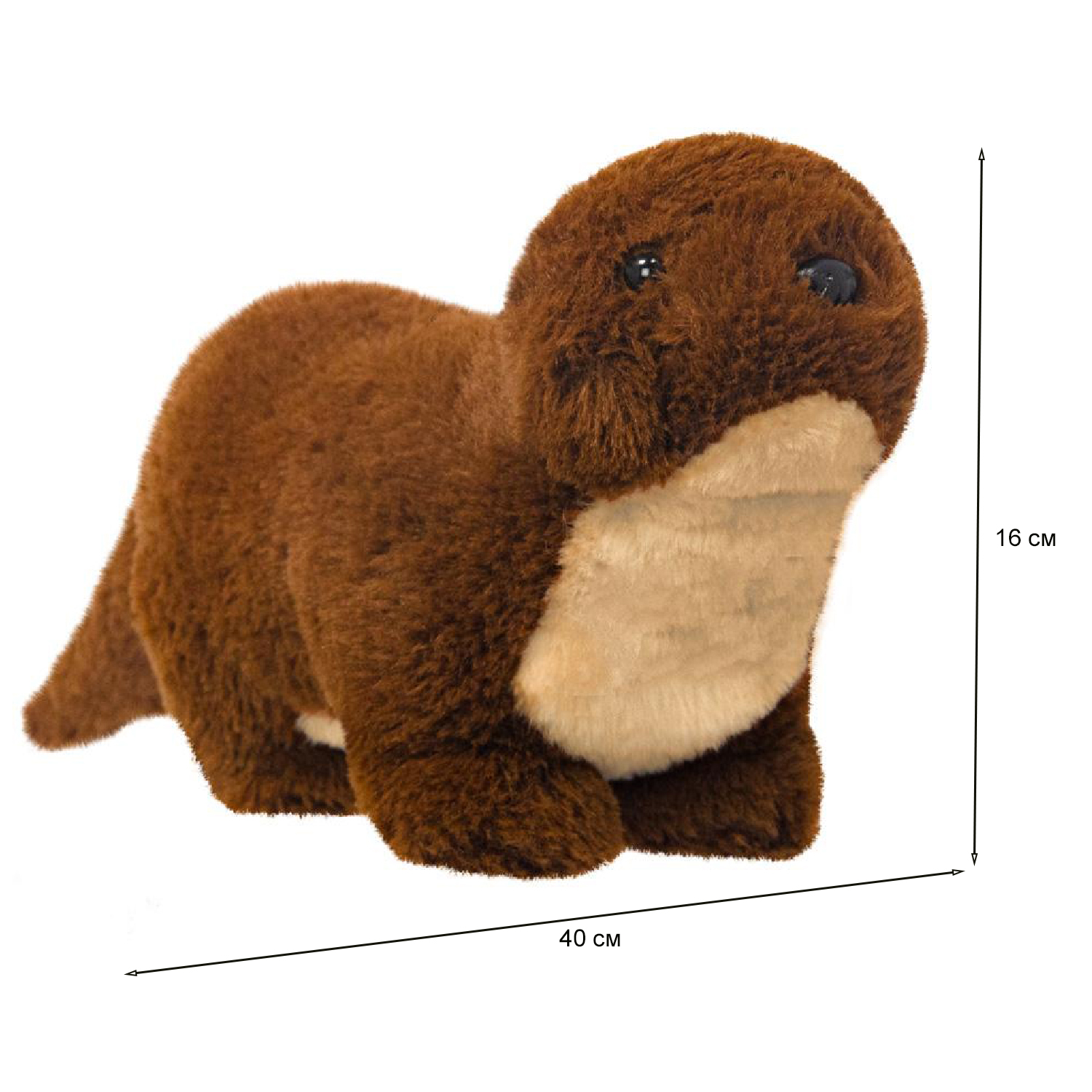 Игрушка мягкая All About Nature Речная выдра K7977-PT - фото 2