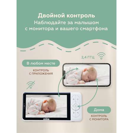 Видеоняня с монитором nino Baby 6TS
