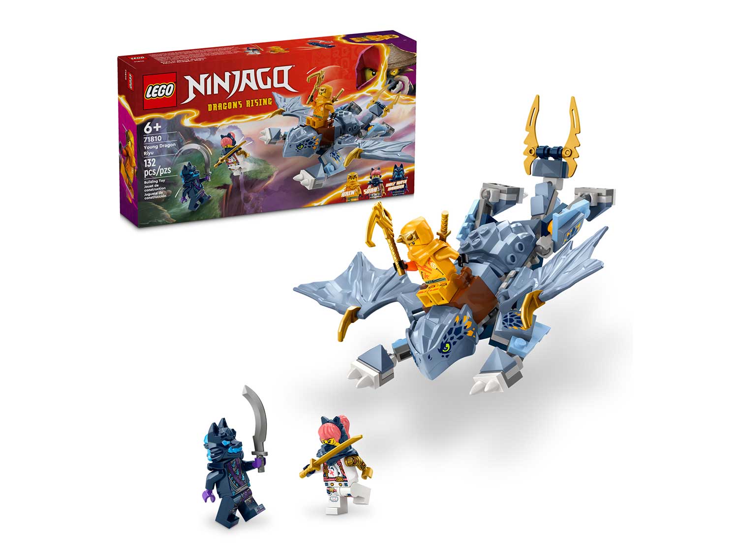 Конструктор LEGO NINJAGO Молодой дракон Райю 132 дет. - фото 1