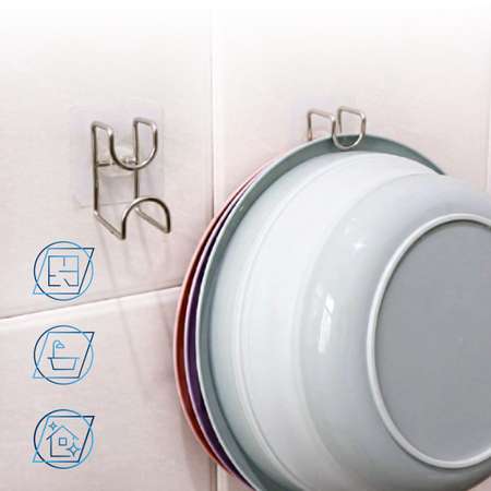 Крючок самоклеящийся LolUno Home 5 шт