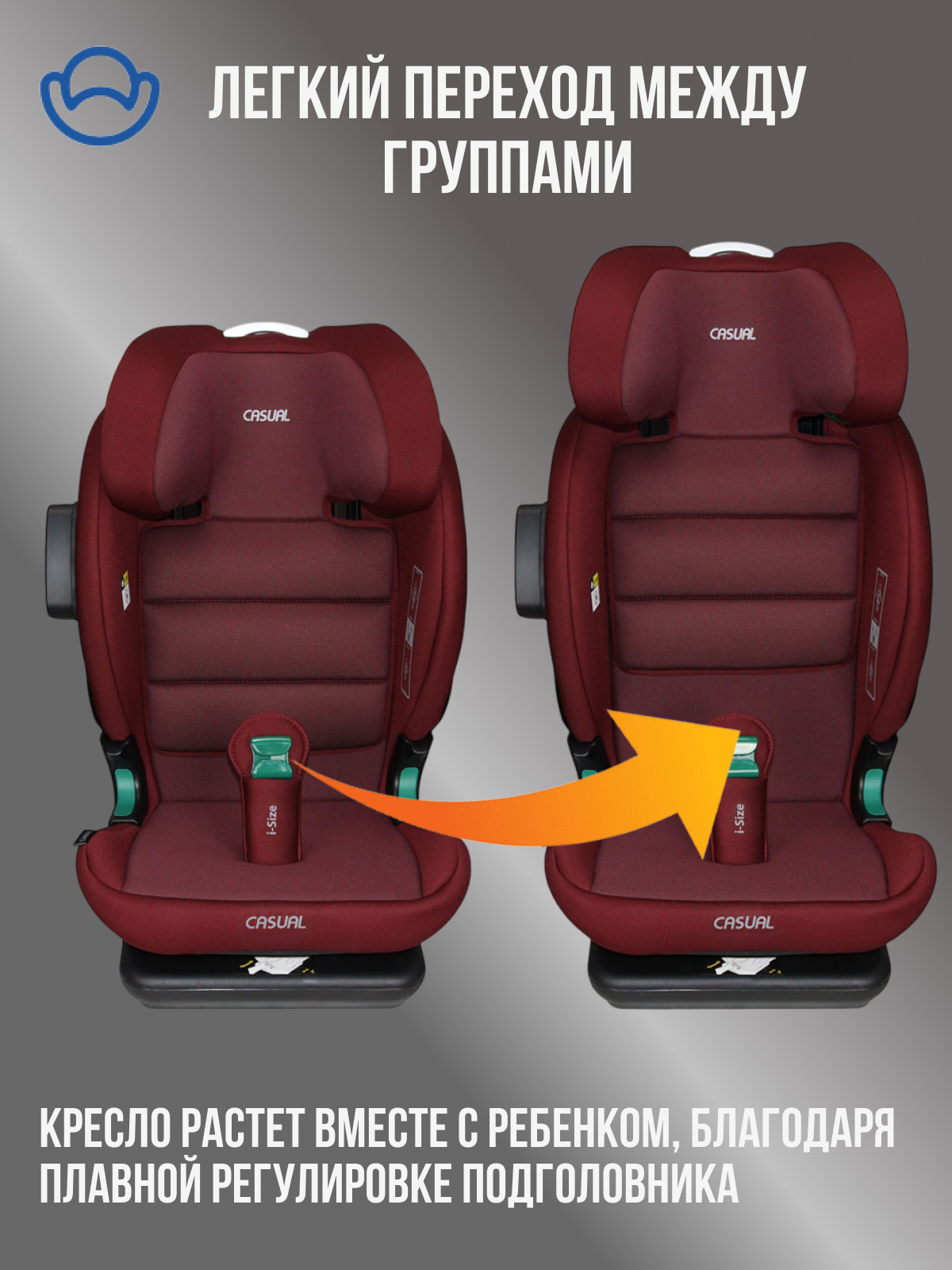 Автокресло Casual Classfix Pro Isofix 2/3 (15-36 кг) - фото 12