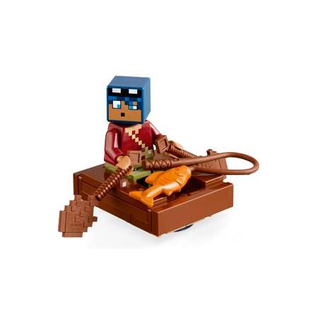 Конструктор LEGO Minecraft Лягушачий дом блочный