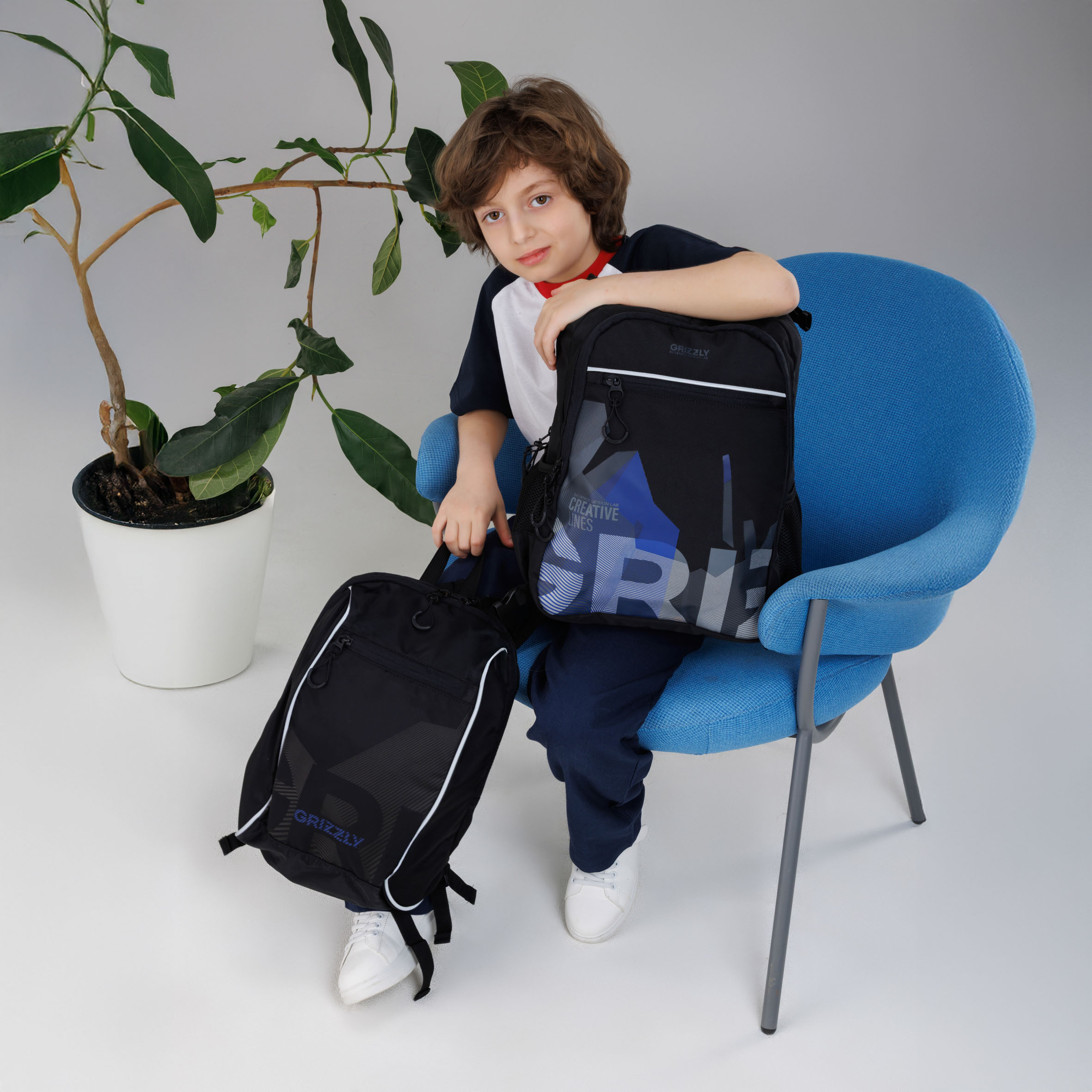 Рюкзак Grizzly для мальчика - фото 14