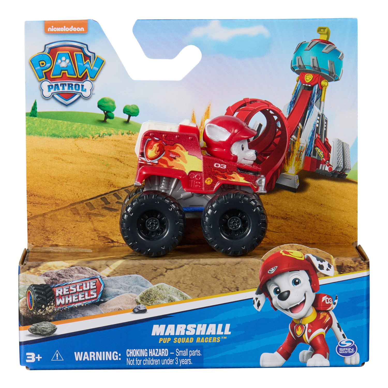 Машинка Paw Patrol с фигуркой героя 6см 43684 - фото 6