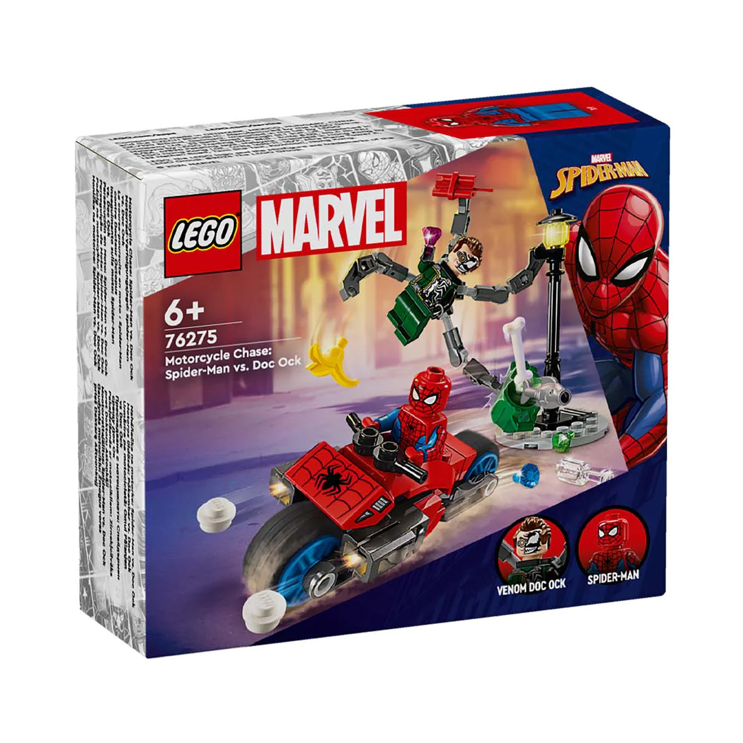 Конструктор LEGO Marvel Super Heroes Погоня: Человек-паук - фото 12
