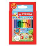 Карандаши цветные STABILO 12 шт.