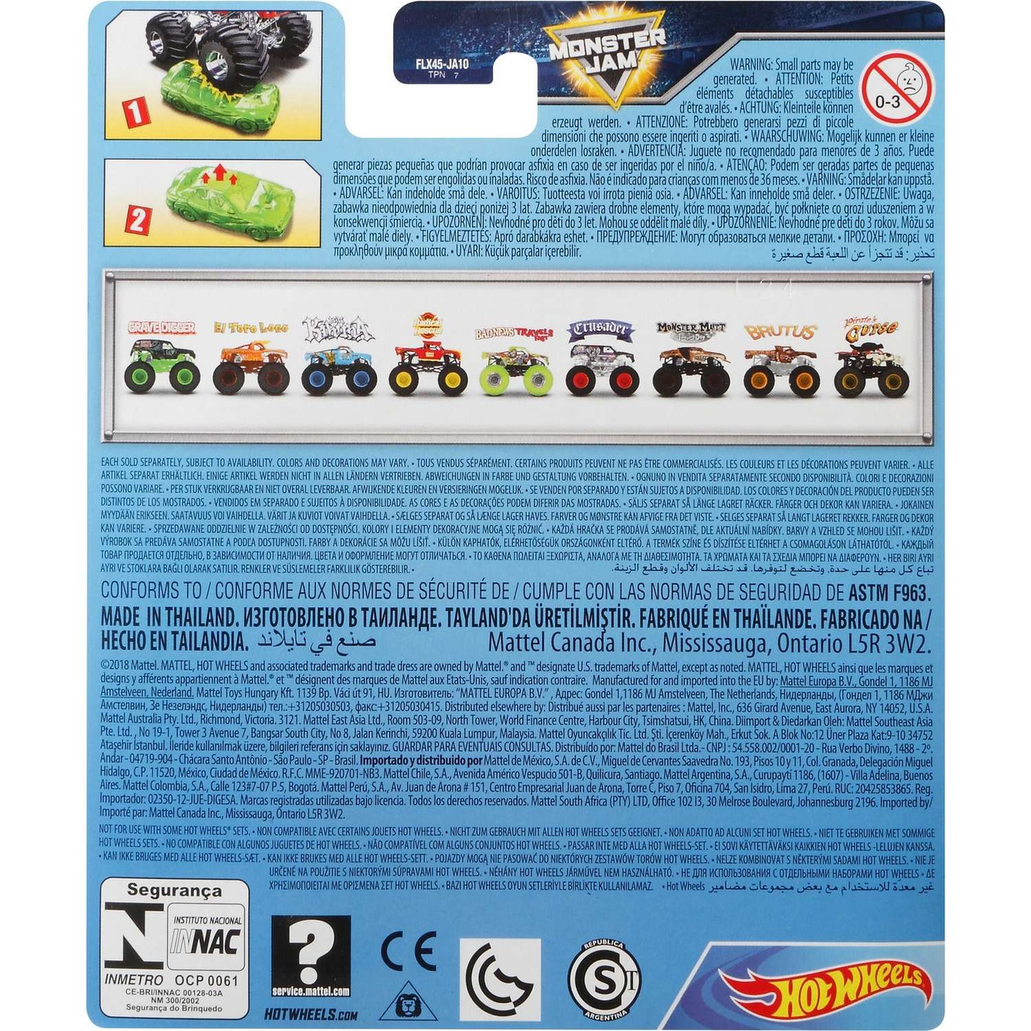 Автомобиль Hot Wheels 1:64 21572 - фото 3