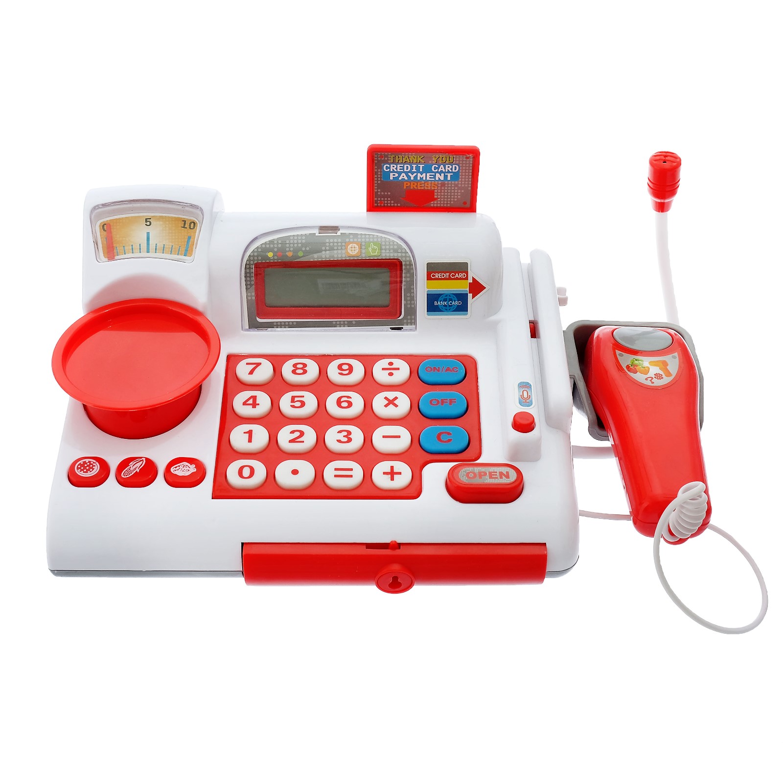 Игровой набор Sima-Land касса, продукты - фото 2