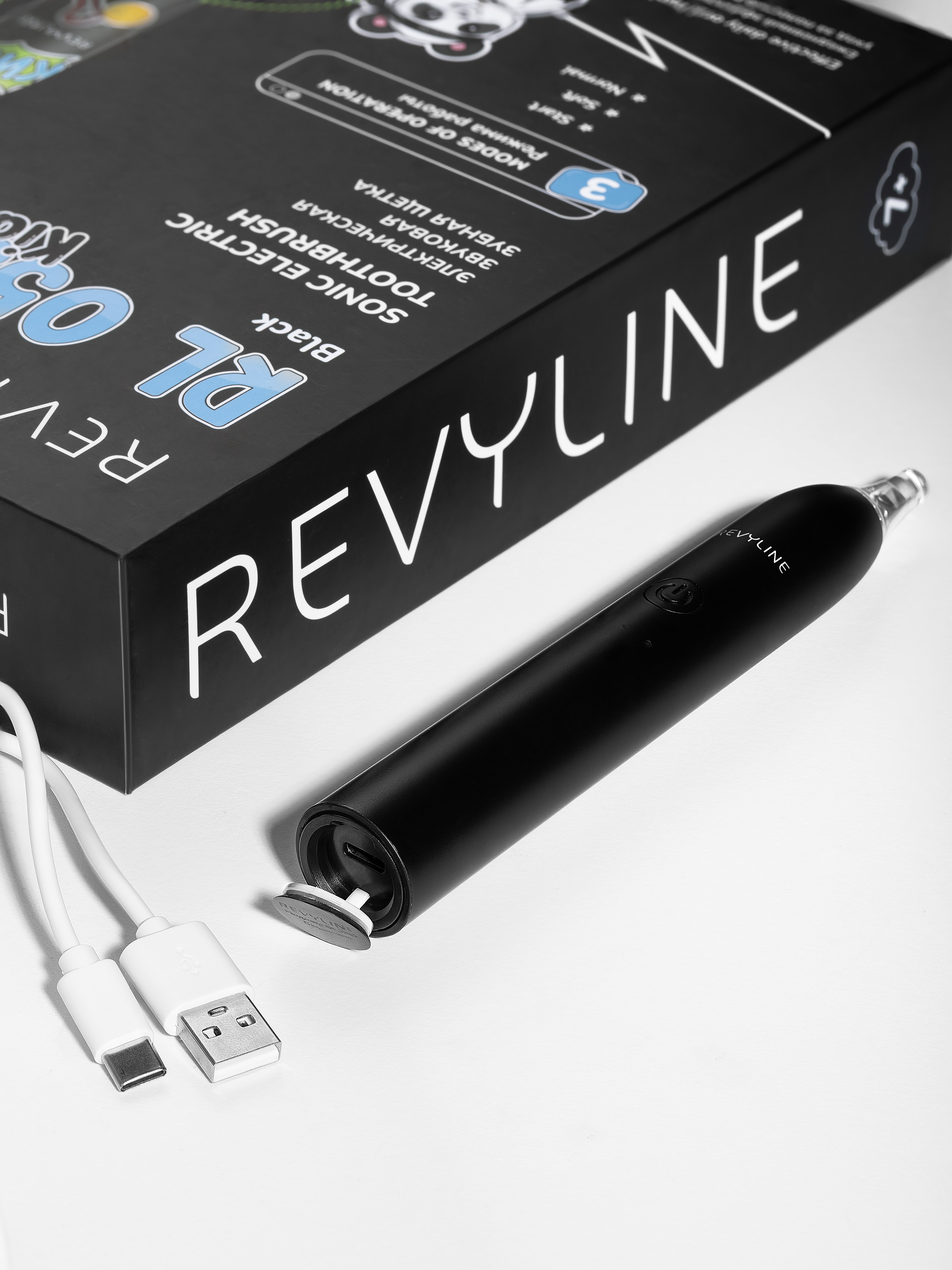 Зубная щетка электрическая Revyline от 7 лет - фото 14
