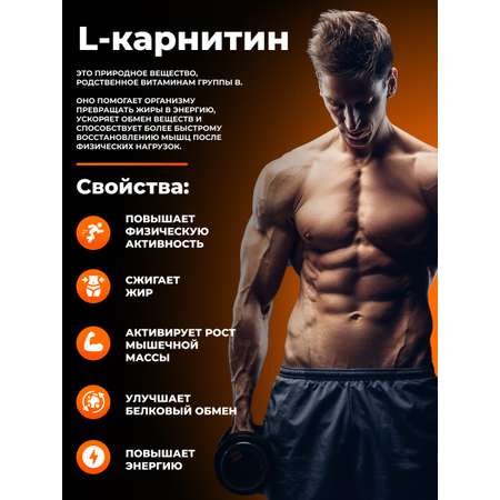 L карнитин FIT AND JOY 90 капсул