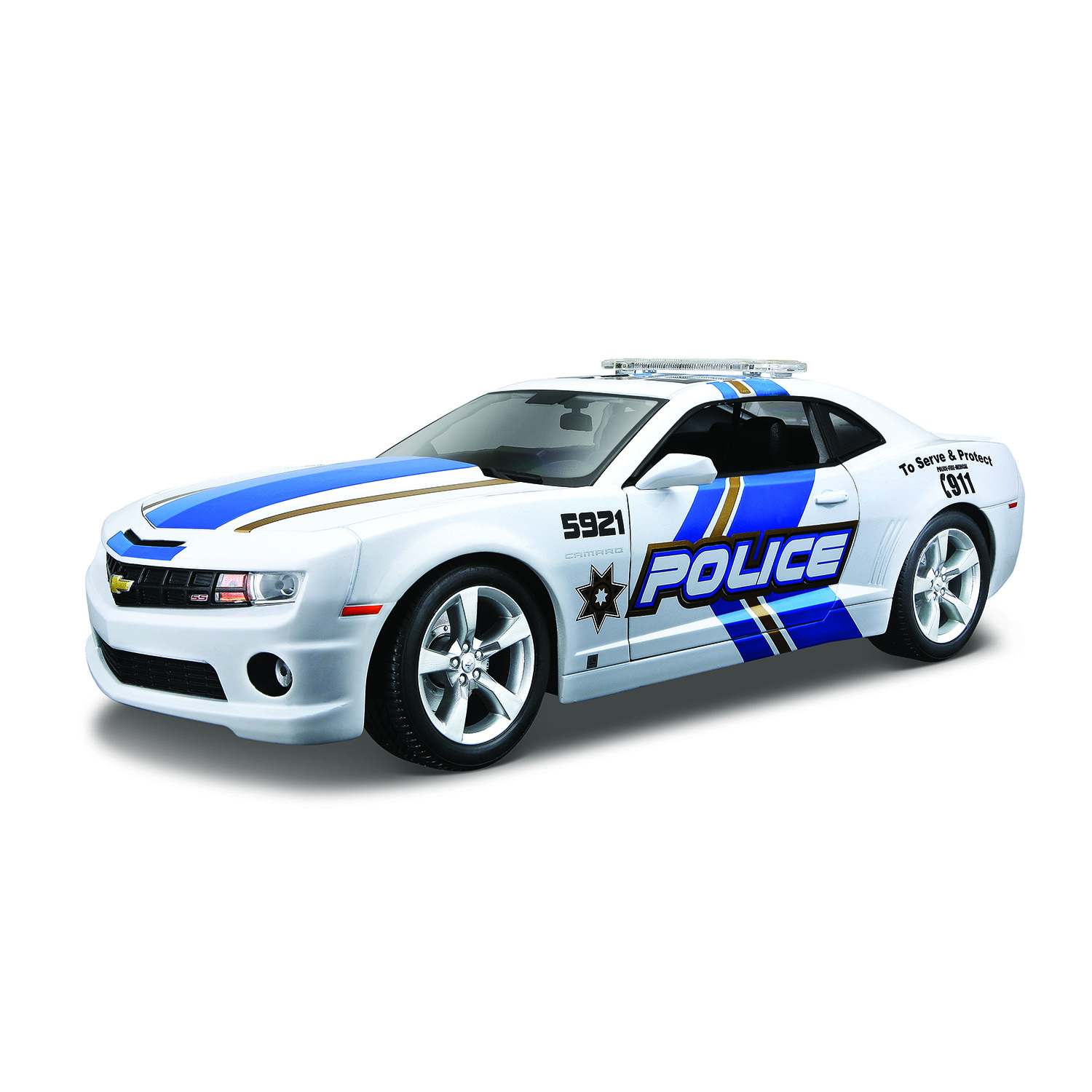 Полицейская машина MAISTO Chevrolet Camaro 1:18 31161 - фото 1