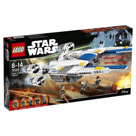 Конструктор LEGO Star Wars Истребитель Повстанцев U-wing блочный