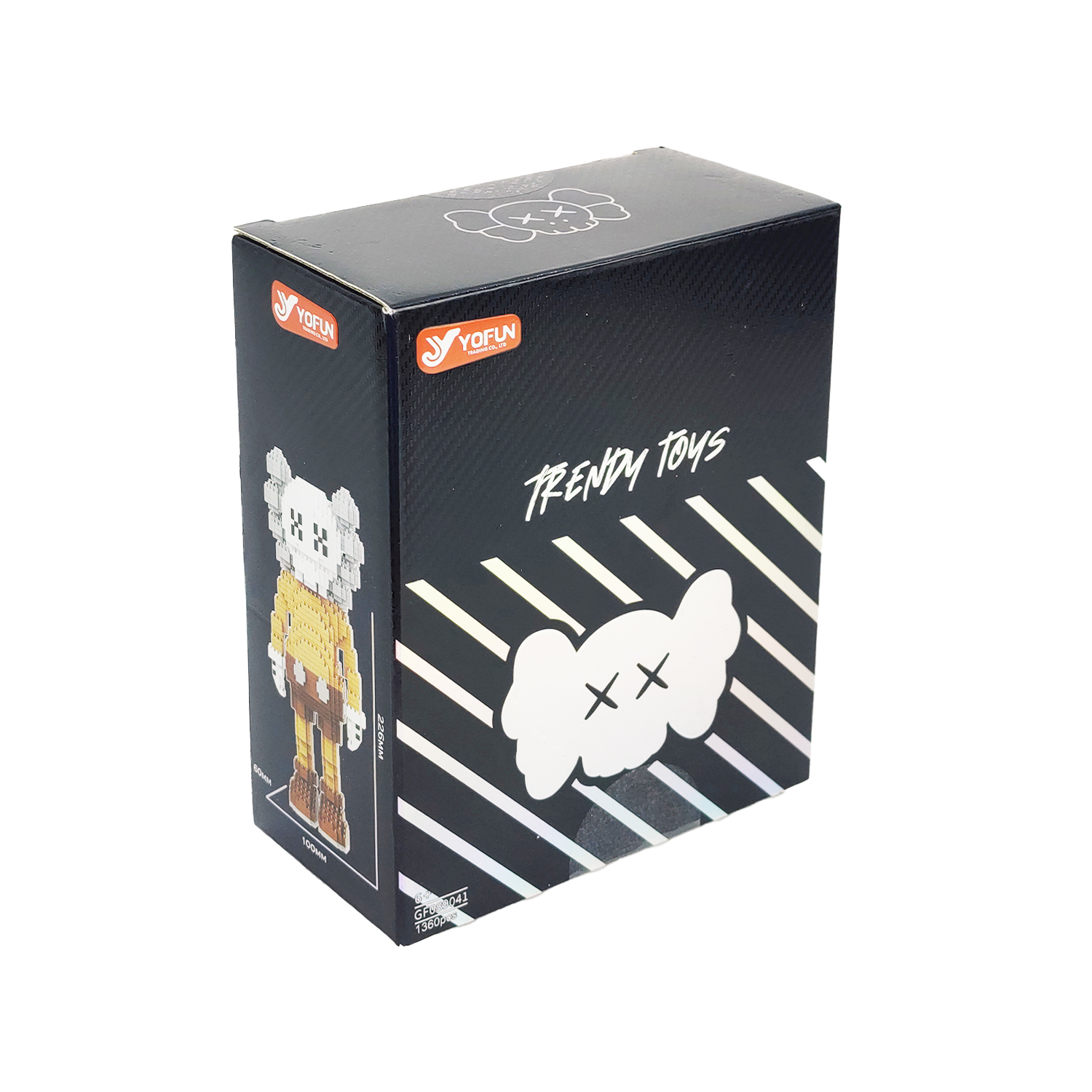 Конструктор Yiwu Yofun Trading Co Balody Kaws из мини-блоков - фото 3