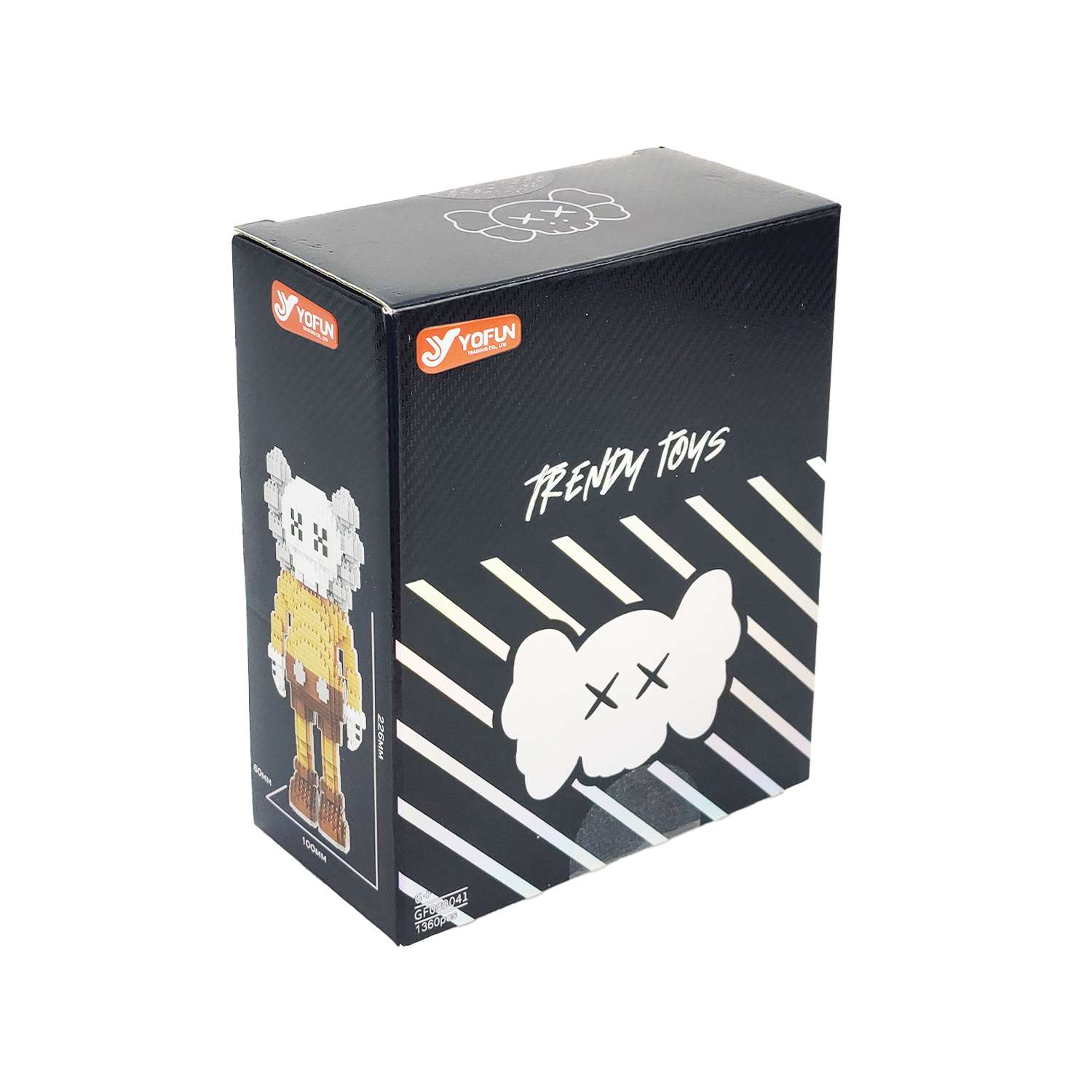Конструктор Yiwu Yofun Trading Co Balody Kaws из мини-блоков - фото 3