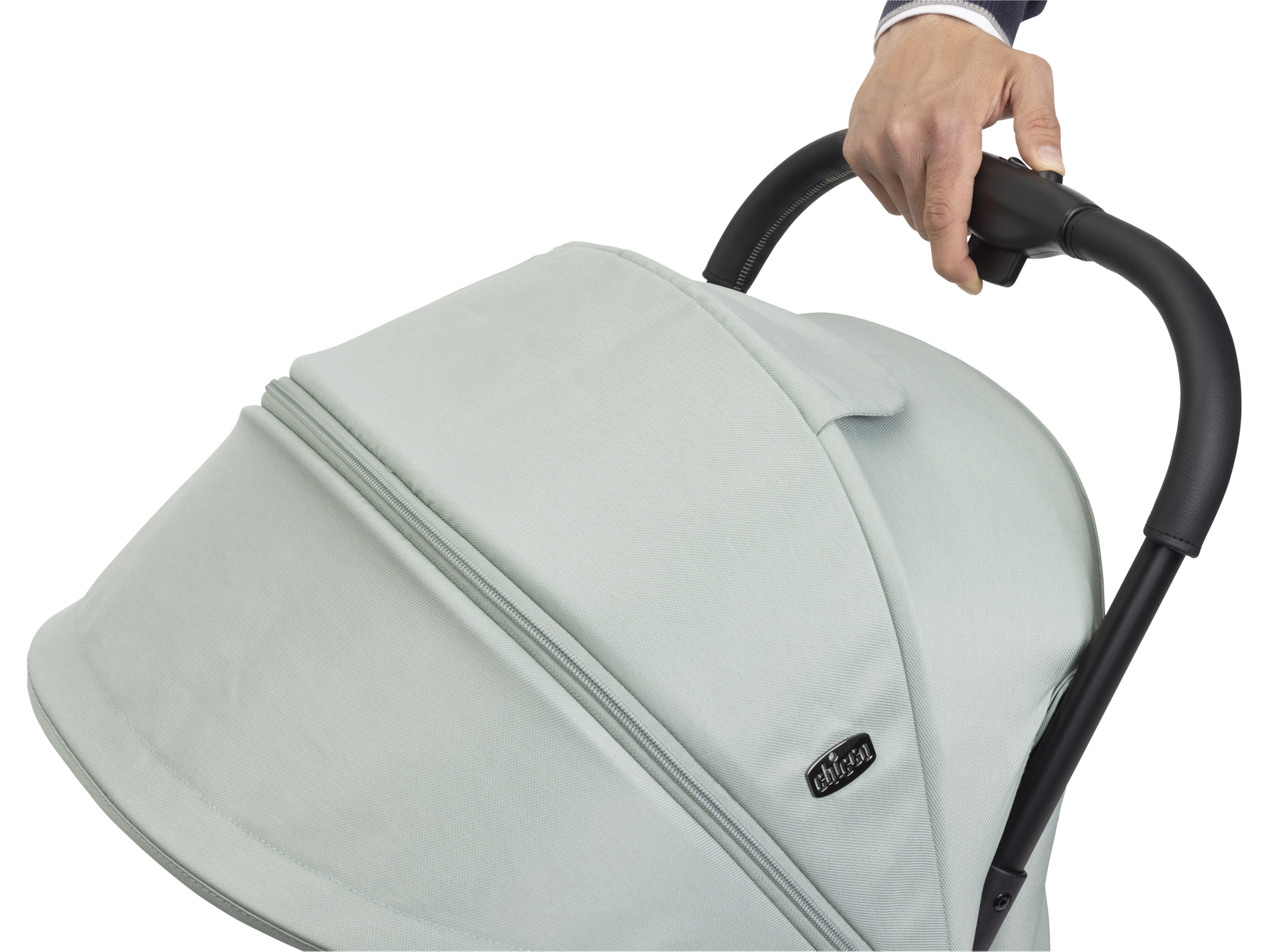 Коляска прогулочная Chicco Goody XPlus лёгкая Sage зеленый - фото 9