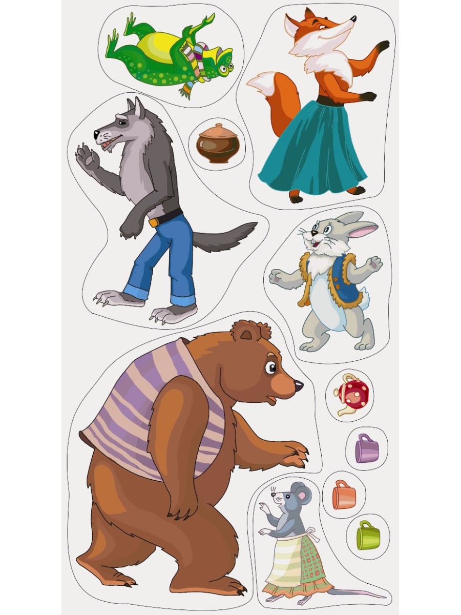 Игрушка Нескучные игры книжка Сказка Теремок - фото 4