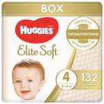 Подгузники Huggies Elite Soft 4 (8-14 кг) 132 шт.