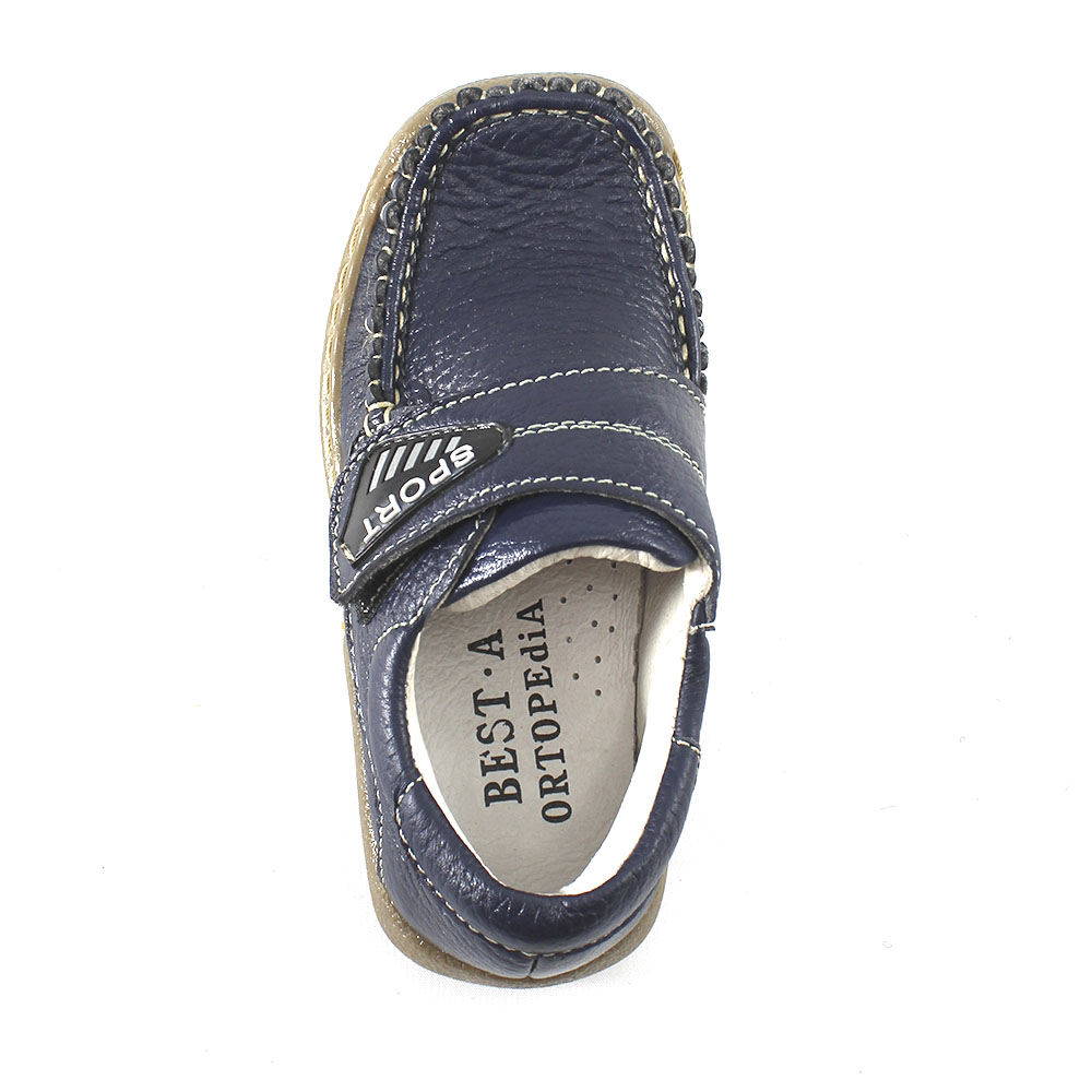 Мокасины BEST.A C805-OV BEST.A Мокасины для мальчика,синий - фото 3