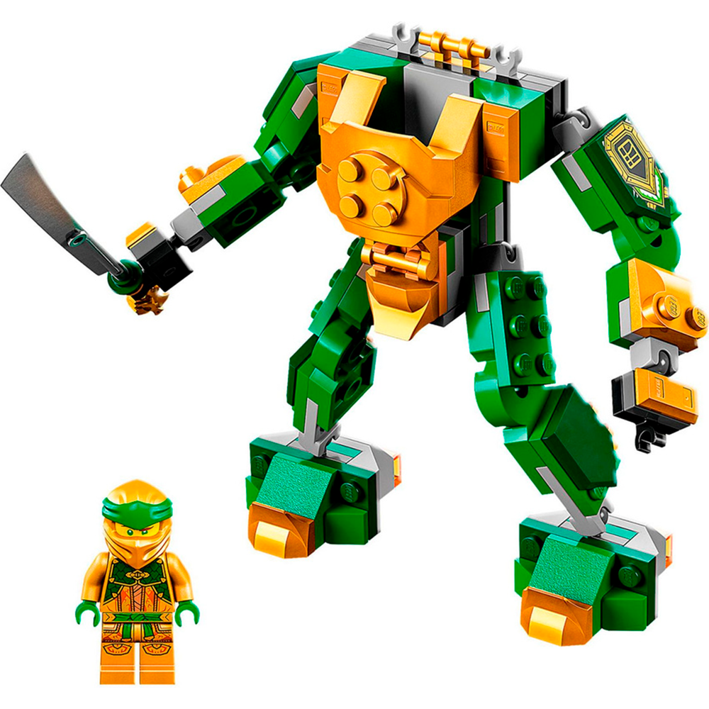 Конструктор LEGO NINJAGO Битва роботов ЭВО Ллойда блочный - фото 5