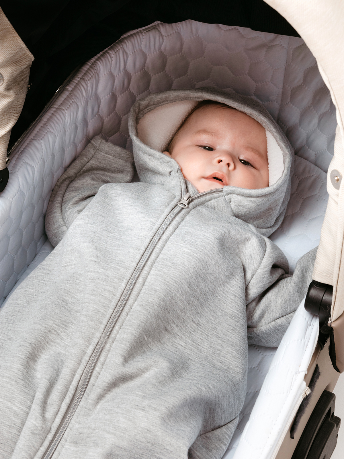 Конверт на выписку Чудо-Чадо серый - фото 8