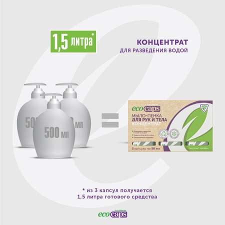 Мыло жидкое EcoCaps